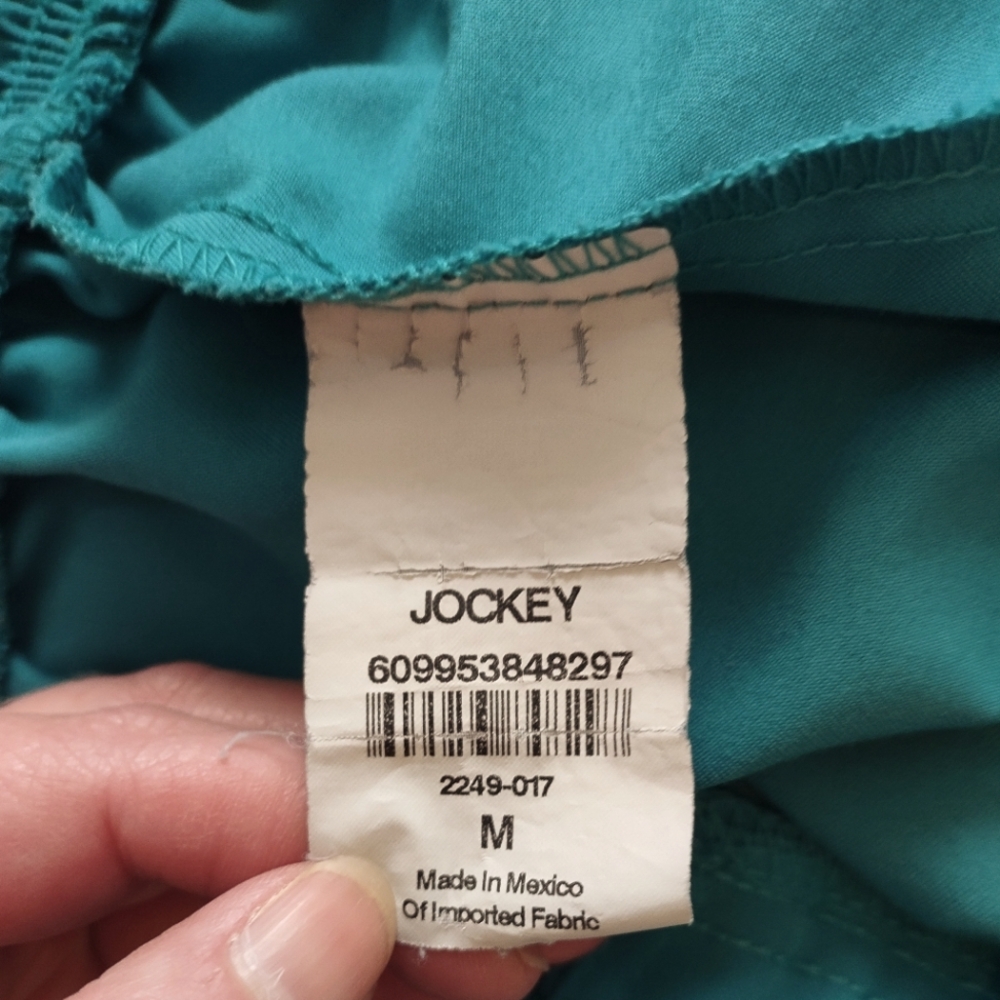 Jockey Teal Scrub Pants - Picture 7 of 7